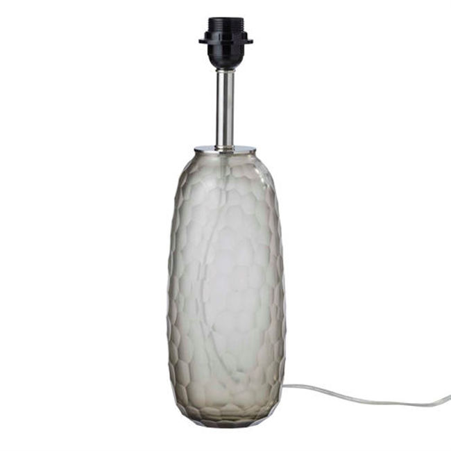 Bungalow lampe Glass Agra smoke