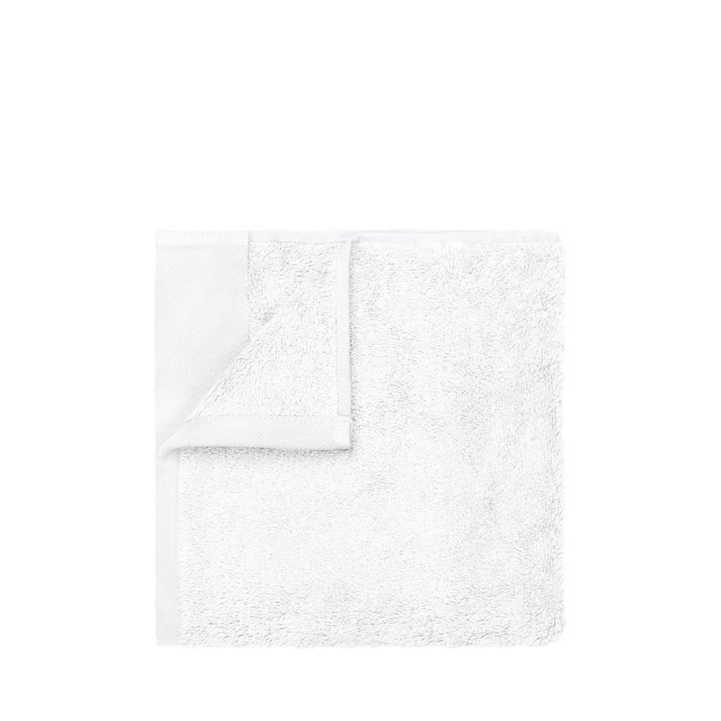 Billede af Blomus Riva Set of 2 Guest Hand Towles 30x50 cm - White OUTLET
