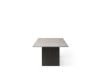 Billede af Vipp 496 Cabin Square Table Large 250x100 cm - Stone Top/Dark Oak 