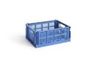 Billede af HAY Colour Crate Recycled M 14x26,5x34,5 cm - Electric Blue