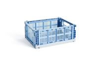 Billede af HAY Colour Crate Mix M 26,5x34,5x14 cm - Sky Blue