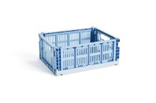 Billede af HAY Colour Crate Mix M 26,5x34,5x14 cm - Sky Blue