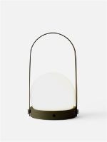 Billede af Audo Copenhagen Carrie LED Lampe Portable Ø: 13,5 cm - Oliven