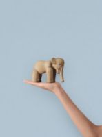 Billede af Kay Bojesen Elefant Lille H: 13 cm - Egetræ