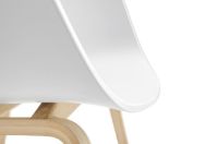 Billede af HAY AAC 22 About A Chair SH: 46 cm - Lacquered Oak Veneer/White