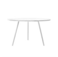 Billede af HAY Loop Stand Round Table Ø: 105 cm - White/White Laminate