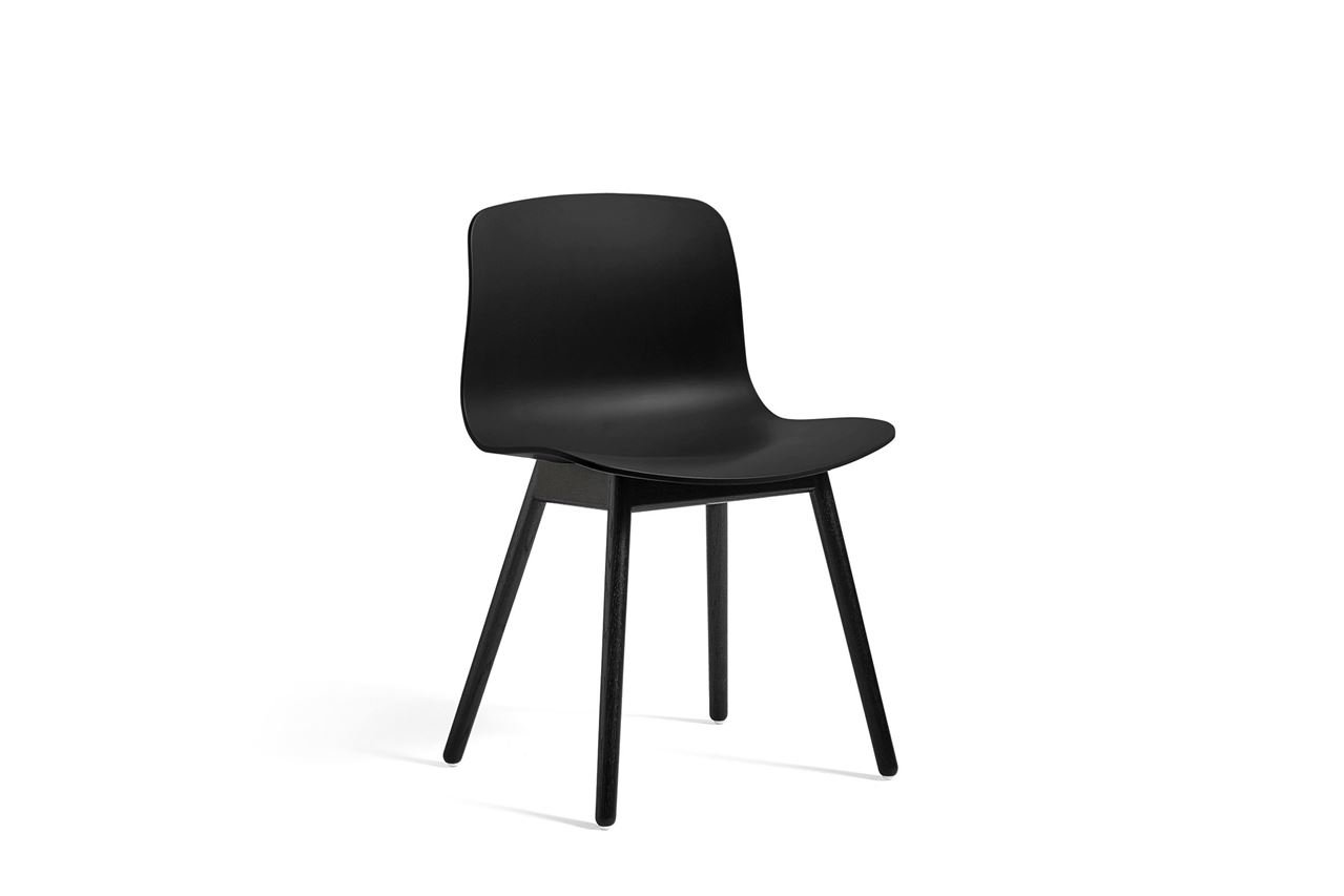 Billede af HAY AAC 12 About A Chair SH: 46 - Black Lacquered Solid Oak/Black