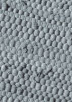 Billede af Rug Solid Cotton Rug 60x90 cm - Light Grey OUTLET