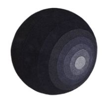 Billede af Verpan Luna tæppe Ø: 120 cm - Grey