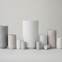 Billede af Lyngby Vase H:10 cm - Hvid porcelæn