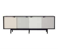 Billede af Andersen Furniture S1 skænk L: 200 cm - Sortbejdset Eg