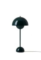 Billede af &Tradition Flowerpot VP3 Bordlampe H: 50 cm - Dark Green OUTLET