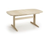 Billede af Skovby SM74 Spisebord inkl. 2 Tillægsplader 100x165 cm - Hvidolieret Eg