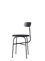 Billede af Audo Copenhagen Afteroom Dining Chair SH: 46 cm - Black Steel Base/Black Wood 