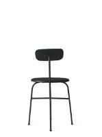 Billede af Audo Copenhagen Afteroom Dining Chair SH: 46 cm - Black Steel Base/Black Wood 