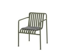 Billede af HAY Palissade Dining Arm Chair SH: 45 cm - Olive