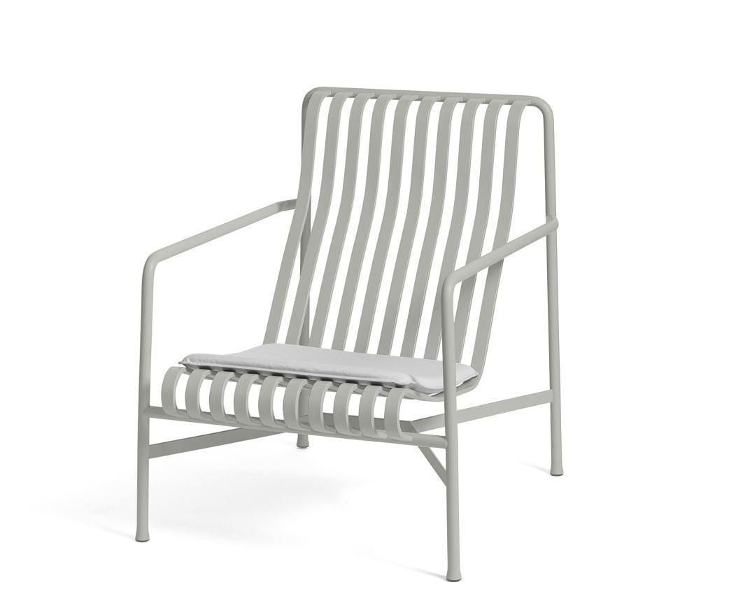 Billede af HAY Palissade Lounge Chair High SH: 38 cm - Sky Grey