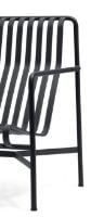 Billede af HAY Palissade Lounge Chair High SH: 38 cm - Antrachite