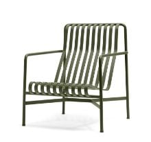 Billede af HAY Palissade Lounge Chair High SH: 38 cm - Olive 