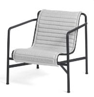 Billede af HAY Palissade Lounge Chair Low Quilted Cushion 49,5x117 cm  - Sky Grey 