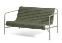 Billede af HAY Palissade Lounge Sofa Quilted Cushion 115,5x124 cm - Olive 
