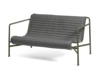 Billede af HAY Palissade Lounge Sofa Quilted Cushion 115,5x124 cm - Anthracite 