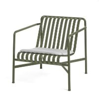 Billede af HAY Palissade Lounge Chair High & Low Seat Cushion 52,5x48 cm  - Sky Grey
