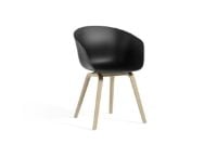 Billede af HAY AAC 22 About A Chair SH: 46 cm - Lacquered Oak Veneer/Black 