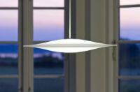 Billede af Piet Hein Sinus 550 Pendel LED 10,5W Ø: 55 cm - Opal/Hvid Ledning