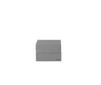 Billede af Nomess Copenhagen Tray Box Cube S 12x12 cm - Dark Grey OUTLET