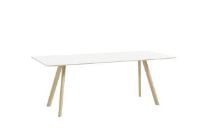 Billede af HAY CPH 30 Table 200x90x74 cm - Lacquered Solid Oak/White Laminate