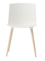 Billede af Andersen Furniture TAC Spisebordsstol SH: 46 cm - Hvid Plast