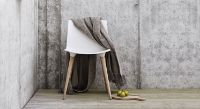 Billede af Andersen Furniture TAC Spisebordsstol SH: 46 cm - Hvid Plast