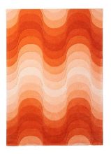 Billede af Verpan Wave Rug 240x170 cm - Orange