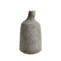 Billede af Muubs Vase Stain Large  H: 26 cm - Gråbrun/Terracotta