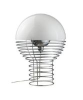 Billede af Verpan Wire Bordlampe H: 54 cm - Hvid FORUDBESTIL: START JULI 2024