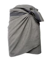 Billede af The Organic Company Towel to Wrap Around You 60x155 cm - Evening Grey OUTLET