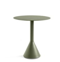 Billede af HAY Palissade Cone Table Ø: 70 cm - Olive 