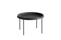 Billede af HAY Tulou Coffee Table Ø: 55 cm - Black Powder Coated Steel 