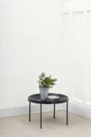 Billede af HAY Tulou Coffee Table Ø: 55 cm - Black Powder Coated Steel 