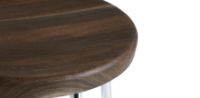 Billede af HAY Cornet bar stool high H: 75 cm - Chromed steel/Smoked solid oakHAY Cornet bar stool high H: 75 cm - Chromed steel/Smoked solid oak OUTLET