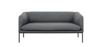 Billede af Ferm Living Turn Sofa 2 Pers Fiord L: 160cm - Solid Light Grey