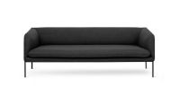 Billede af Ferm Living Turn Sofa 3 Pers Fiord L: 200cm - Solid Dark Grey