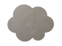 Billede af LindDNA  Cloud Table mat 38x31 cm - Light Grey OUTLET