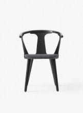 Billede af &Tradition SK2 In Between Chair SH: 45 cm - Black Lacquered Oak/Fiord 191