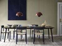 Billede af &Tradition SK6 In Between Dining Table 250x100 cm - Black Lacquered Oak 