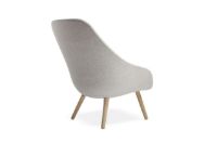 Billede af Hay AAL92 Lænestol SH: 33 cm - Lacquered Oak / Divina Melange 120 