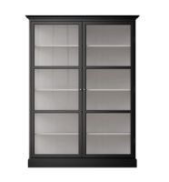 Billede af Lindebjerg Design Classic V2 Vitrineskab 150x210 cm - Black
