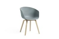 Billede af HAY AAC 22 About A Chair SH: 46 cm - Soaped Oak Veneer/Dusty Blue