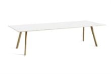 Billede af HAY CPH 30 Table 250x120x74 cm - Lacquered Solid Oak/White Laminate